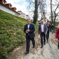 Ministar Bačić obišao gradilište na sanaciji klizišta u Krapini: 'To je doista velik obim projekata '