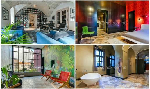 FOTO 'Perverzija' od stana u Zagrebu! Svodovi, biblioteka i ekskluziva. Ovo je iznos najma