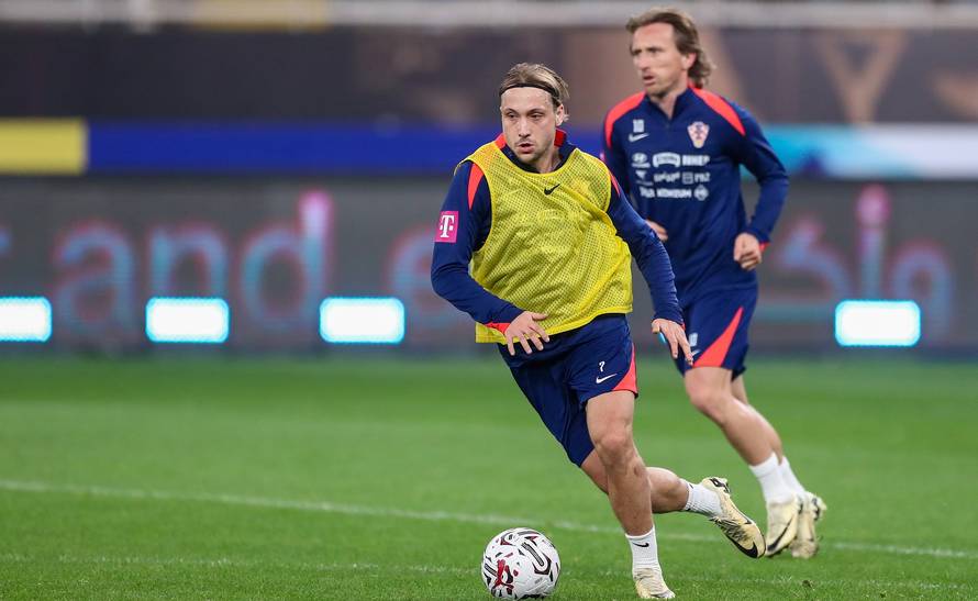 Kairo: Trening hrvatske nogometne reprezentacije