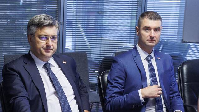 Andrej Plenković sastao se s predstavnicima tvrtke Bina Istra