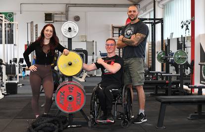 Borac Dino (26): Cerebralna me neće spriječiti, osvajam medalje u powerliftingu, volim treninge!