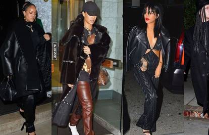 Rihanna obožava kožu: Nosi je u varijantama od glave do pete
