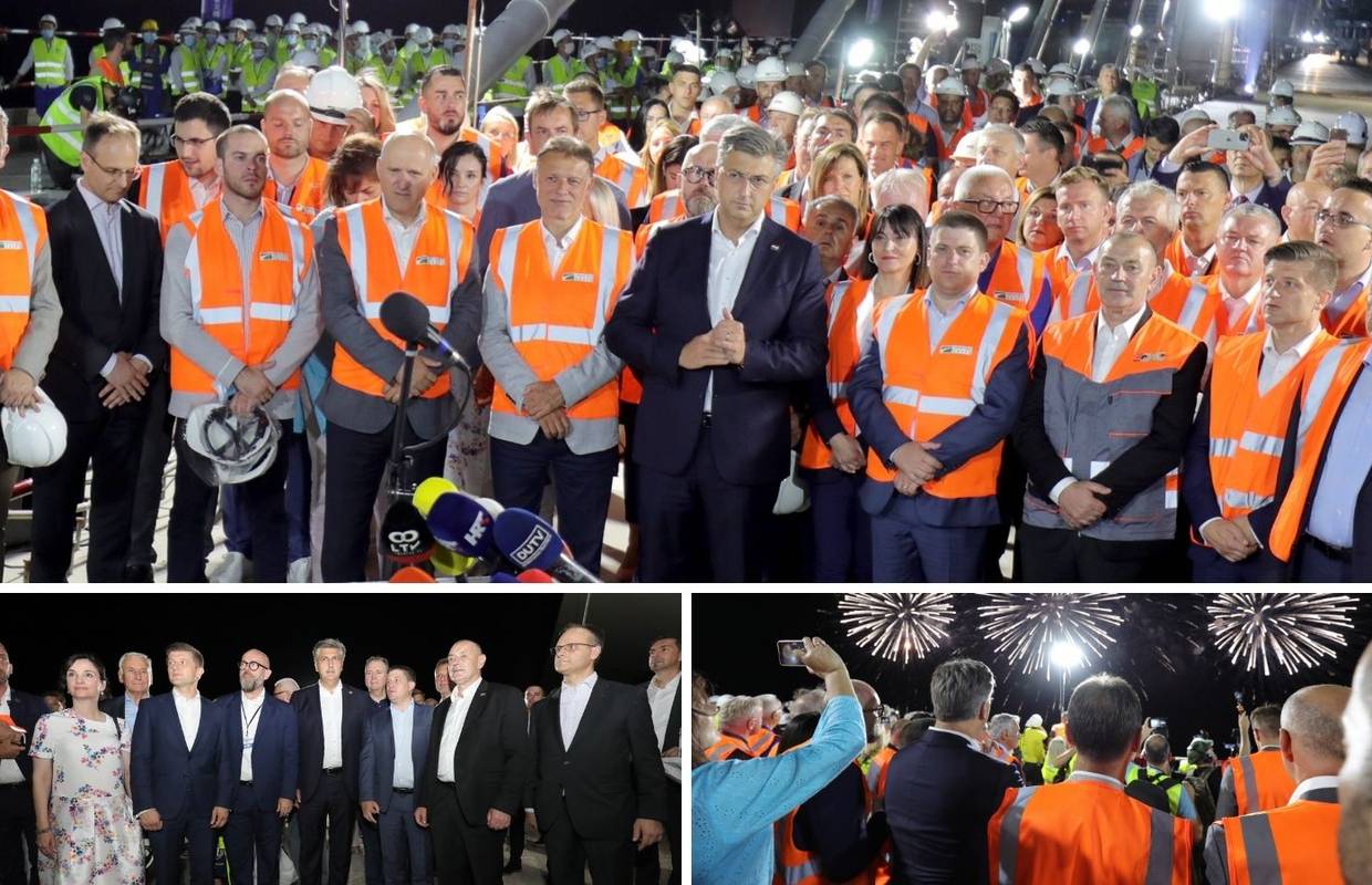 A gdje je distanca? Plenković i ekipa se grlili i ljubili, maske su nosili samo konobari i Kinezi