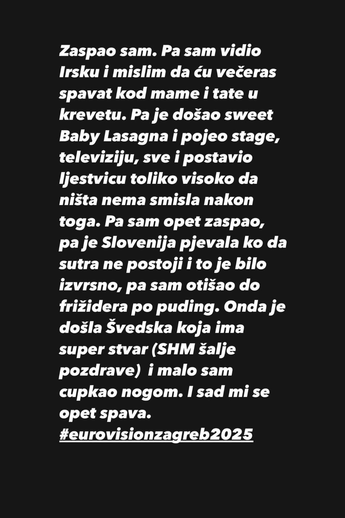 Damir Kedžo: 'Nakon nastupa Irske ja mislim da ću spavati s mamom i tatom u krevetu...'