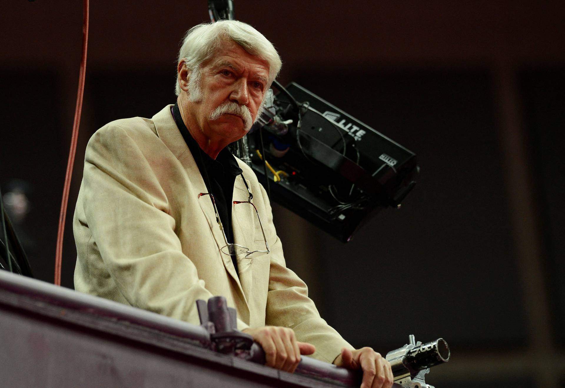 FILE PHOTO: Gymnastics coach Bela Karolyi watches the women's gymnastics qualification at the London 2012 Olympic Games