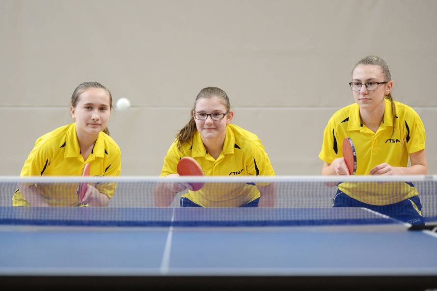 Mala matura: Stolnotenisačice iz osnovne izborile su prvu ligu