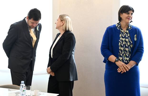Zagreb: Andrej Plenković sastao se s glavnom europskom tužiteljicom Laurom Codrutom Kovesi