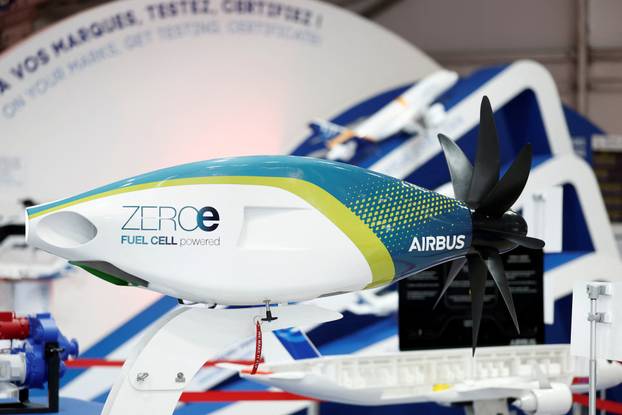 55th Paris Air Show at Le Bourget Airport near Paris