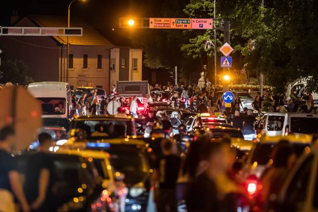 Sinj: Prometni kolaps nakon koncerta