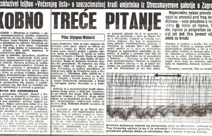 Kradljivac iz Strossmayerove galerije pao je na detektoru laži