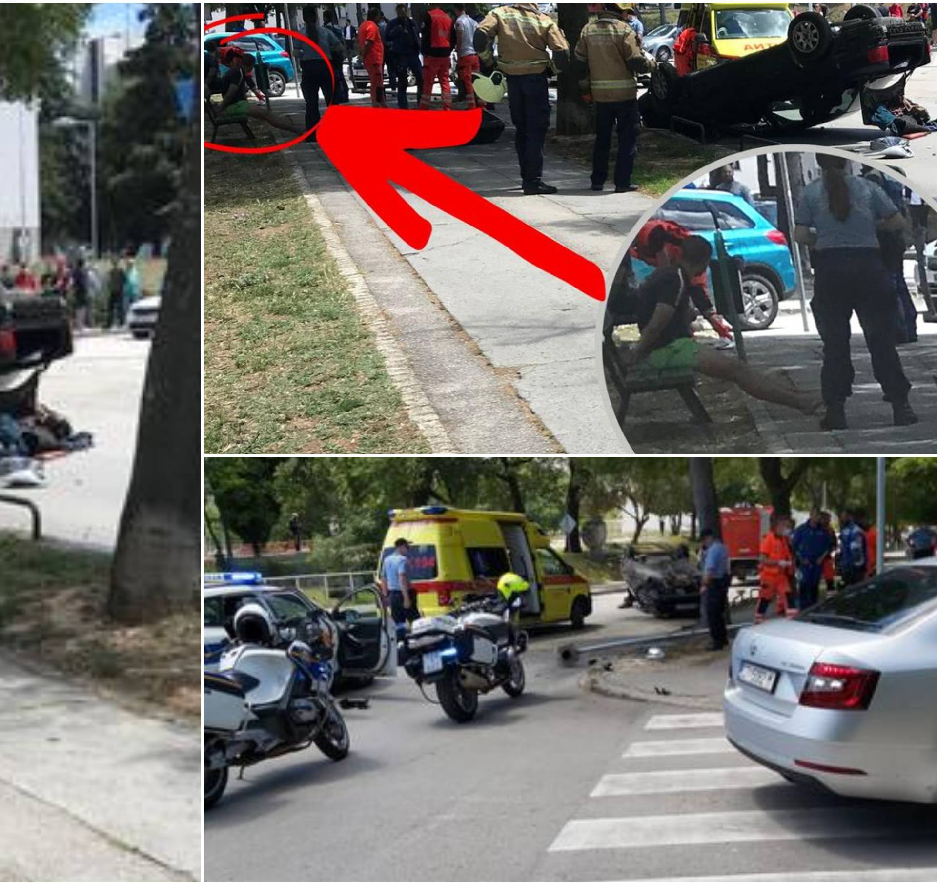 Mad Max Split: Bježali policiji bez vozačke, u autu našli i nož