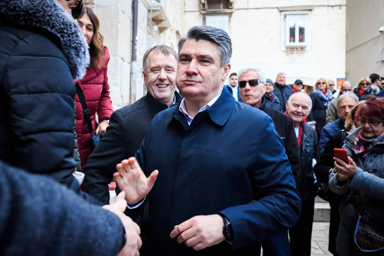 Predsjednički kandidat Zoran Milanović posjetio je Split i družio se s građanima