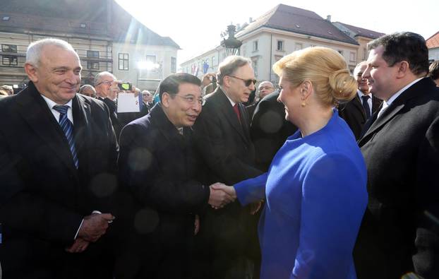 Zagreb: Uzvanici na predsjedni?koj inauguraciji Kolinde Grabar Kitarovi?