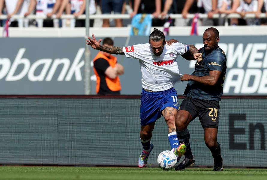 Split: Hajduk i Dinamo u utakmici 33. kola Prve HNL