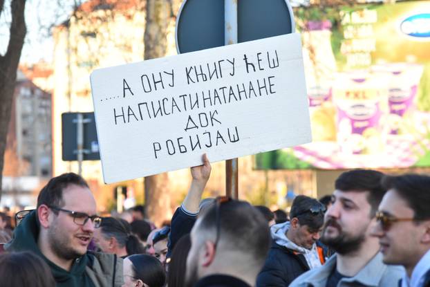 Studenti u Nišu organizirali novi skup pod sloganom "Država to smo mi"