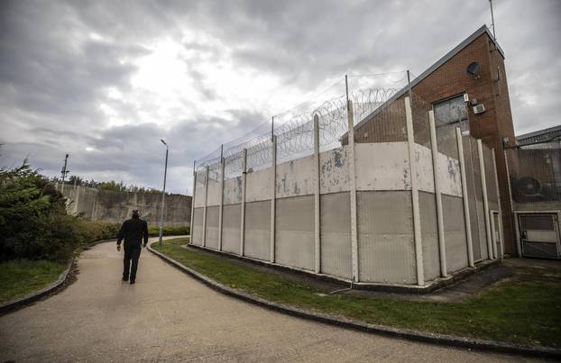 Dominic Raab  at Milton Keynes Prison