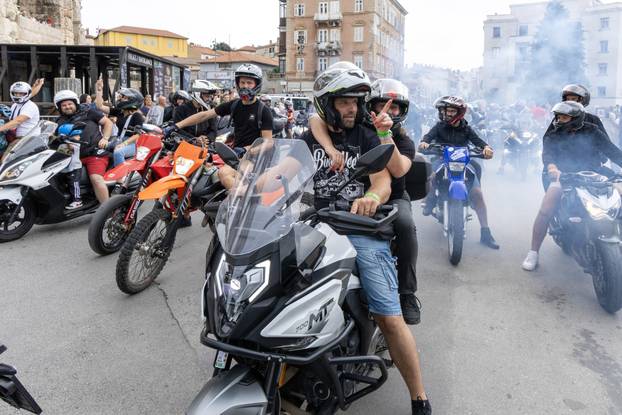 Defile kroz Pulu na najvećem susretu Croatia Bike Week