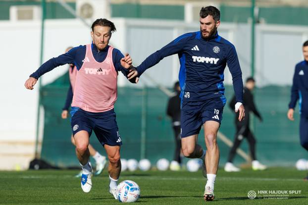 FOTO Hajdukovce u Španjolskoj dočekali idealni uvjeti. Gattuso s kapom 'dirigirao' igračima