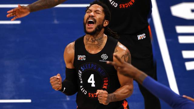 NBA: Playoffs-Atlanta Hawks at New York Knicks