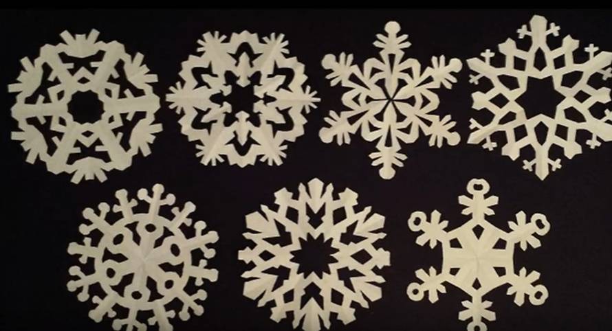 Oni znaju kako izraditi divne pahuljice od papira - vrlo lako