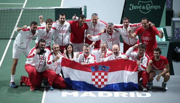 Madrid: Slavlje nakon ulaska Hrvatske u finale Davisova kupa