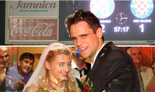 FOTO Dok se hajdukovac ženio, suigrači su gubili na Maksimiru