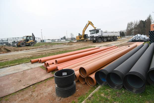 24SATA Bjelovar: Radovi na izgradnji atletskog stadiona