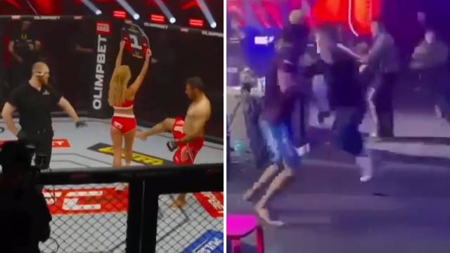 VIDEO Sramotno: MMA borac udario djevojku po stražnjici uoči meča. Uskoro je požalio