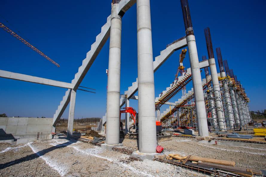 Gradi li se gradi: Osijekov novi stadion ne zaustavlja ni korona