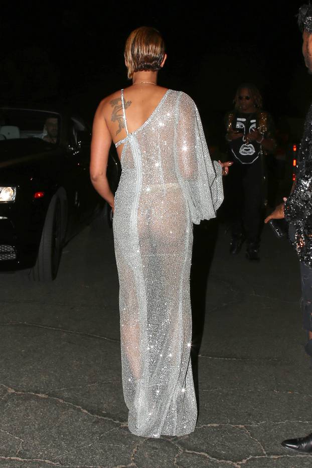 Mel B Looks Flawless While Heading to Mary J. Blige Concert