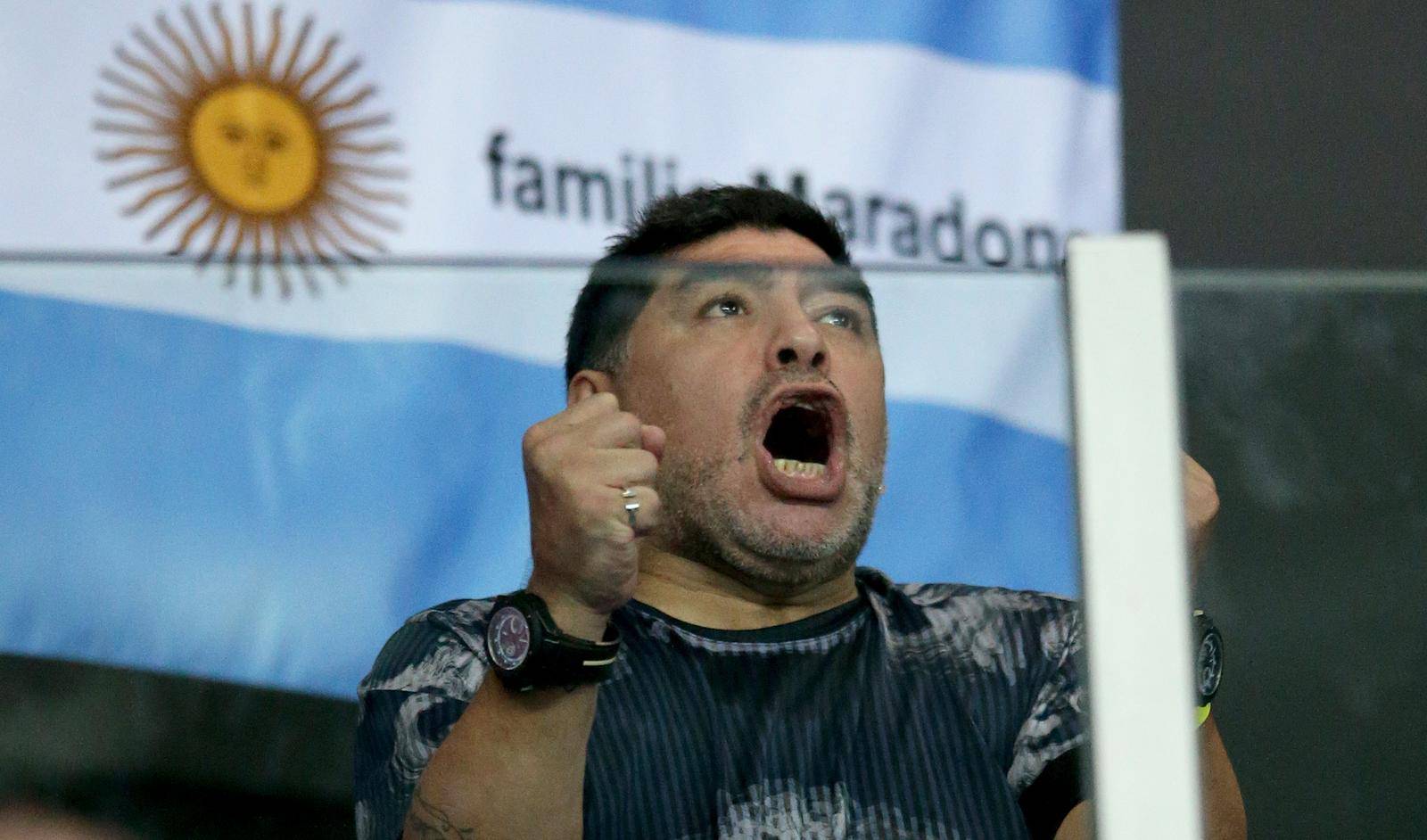 Zagreb: Diego Maradona s djevojkom prati teniski me? ?ili? - Del Potro