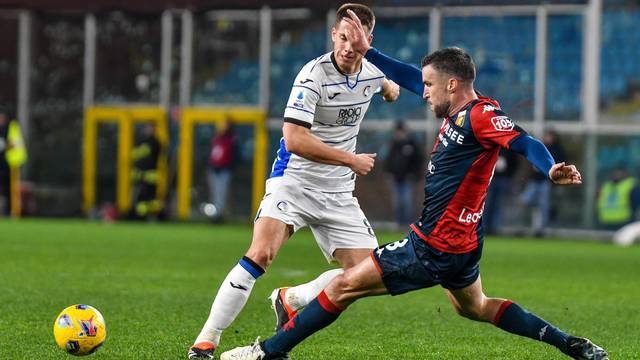 Italian soccer Serie A match - Genoa CFC vs Atalanta BC