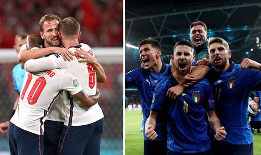 Italija i Engleska u finalu: Evo gdje je, kada i što morate znati