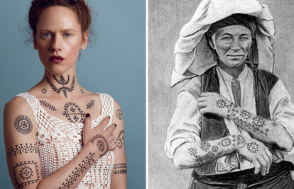 FOTO Pogledajte stare tetovaže kojima su se žene iz Dalmacije i okolice štitile od otmica