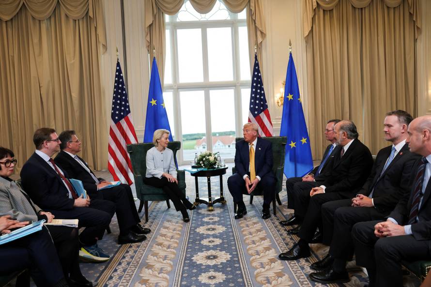 U.S. President Trump visits Scotland