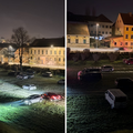 FOTO Nema parkinga pa za Advent parkiraju do bedema Starog grada u Varaždinu...