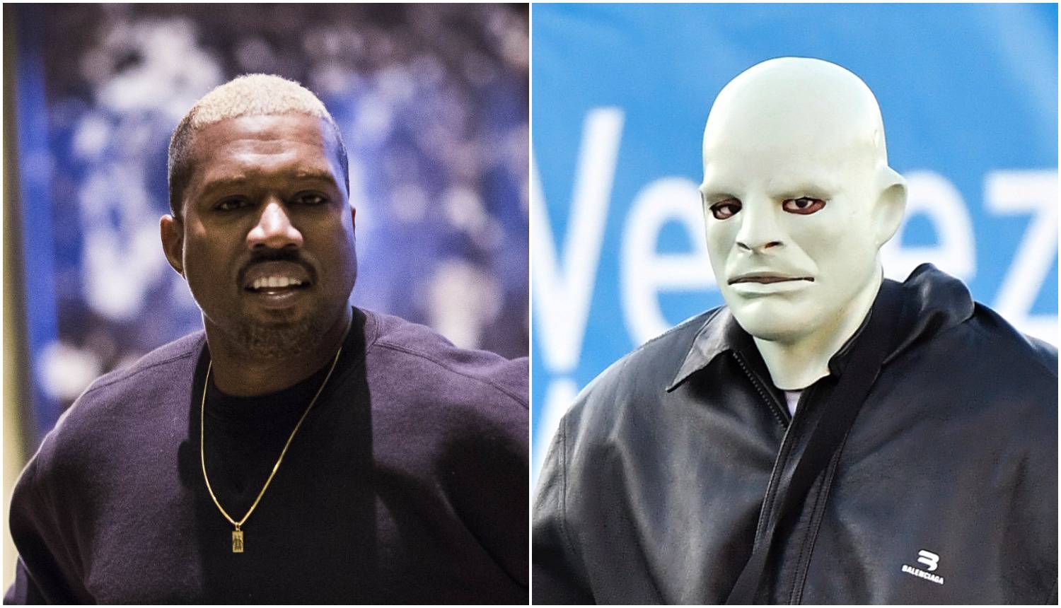 Kanye West došao u Veneciju s bizarnom maskom na licu koja ga je ometala tijekom nastupa