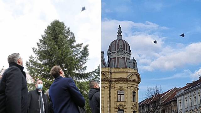 VIDEO Ove smo avione naručili za 1,1 milijardu eura: Plenković i Macron gledali ih iznad Zagreba