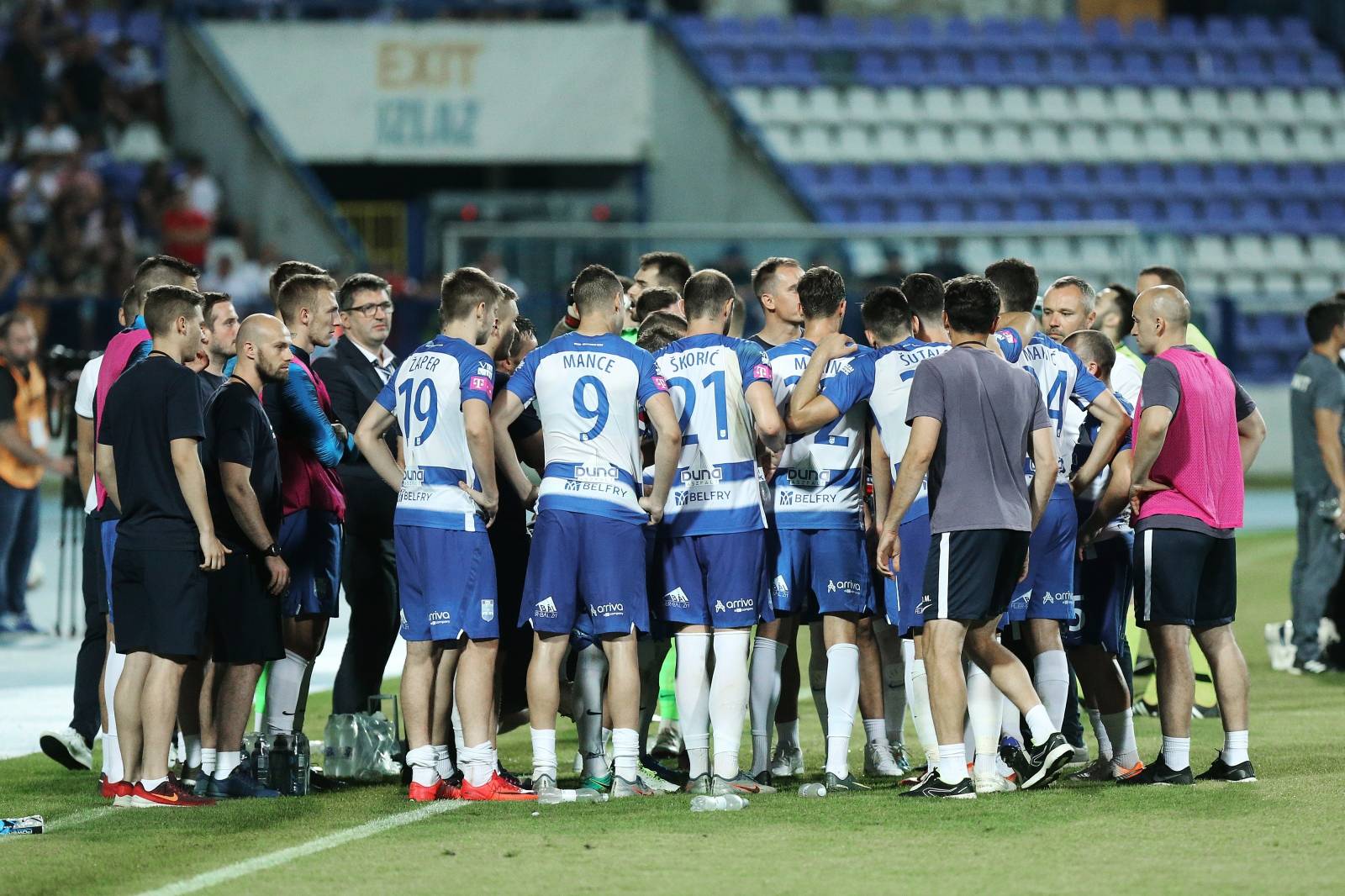 Osijek: Uzvratni susret 2. pretkola UEFA Europske lige izmeÄu Osijeka i CSKA Sofije