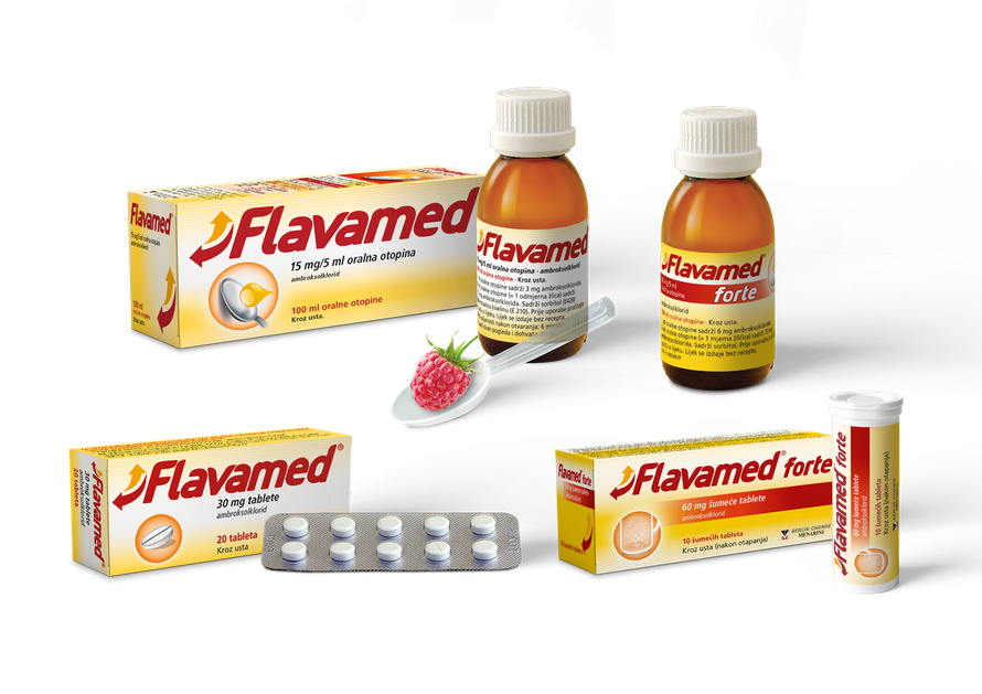 FLAVAMED® - Učinkovita pomoć kod produktivnog kašlja
