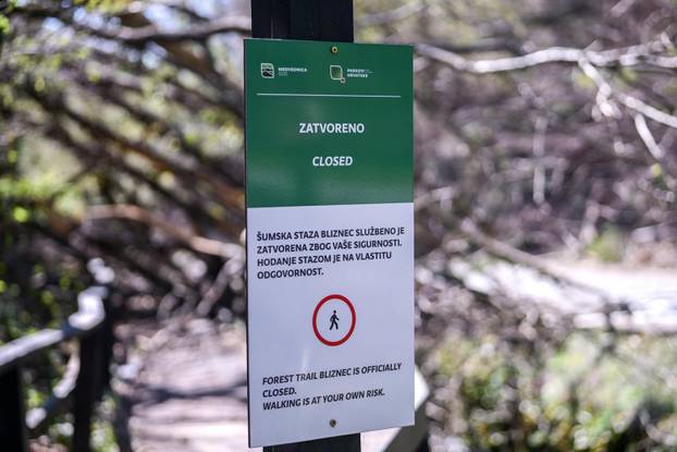 Zagreb: Posljedice olujnog nevremena na Sljemenu