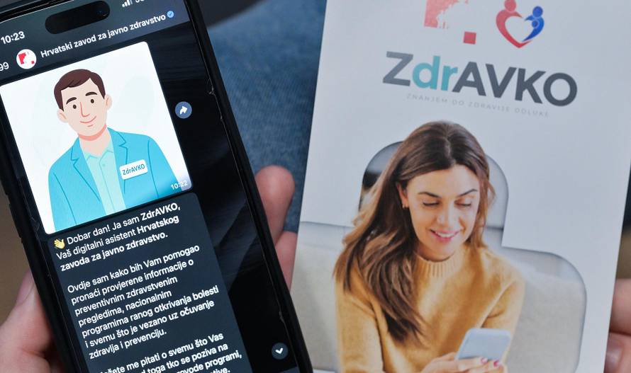 Zagreb: Predstavljanje ZdrAVKA - AI digitalnog zdravstvenog asistenta