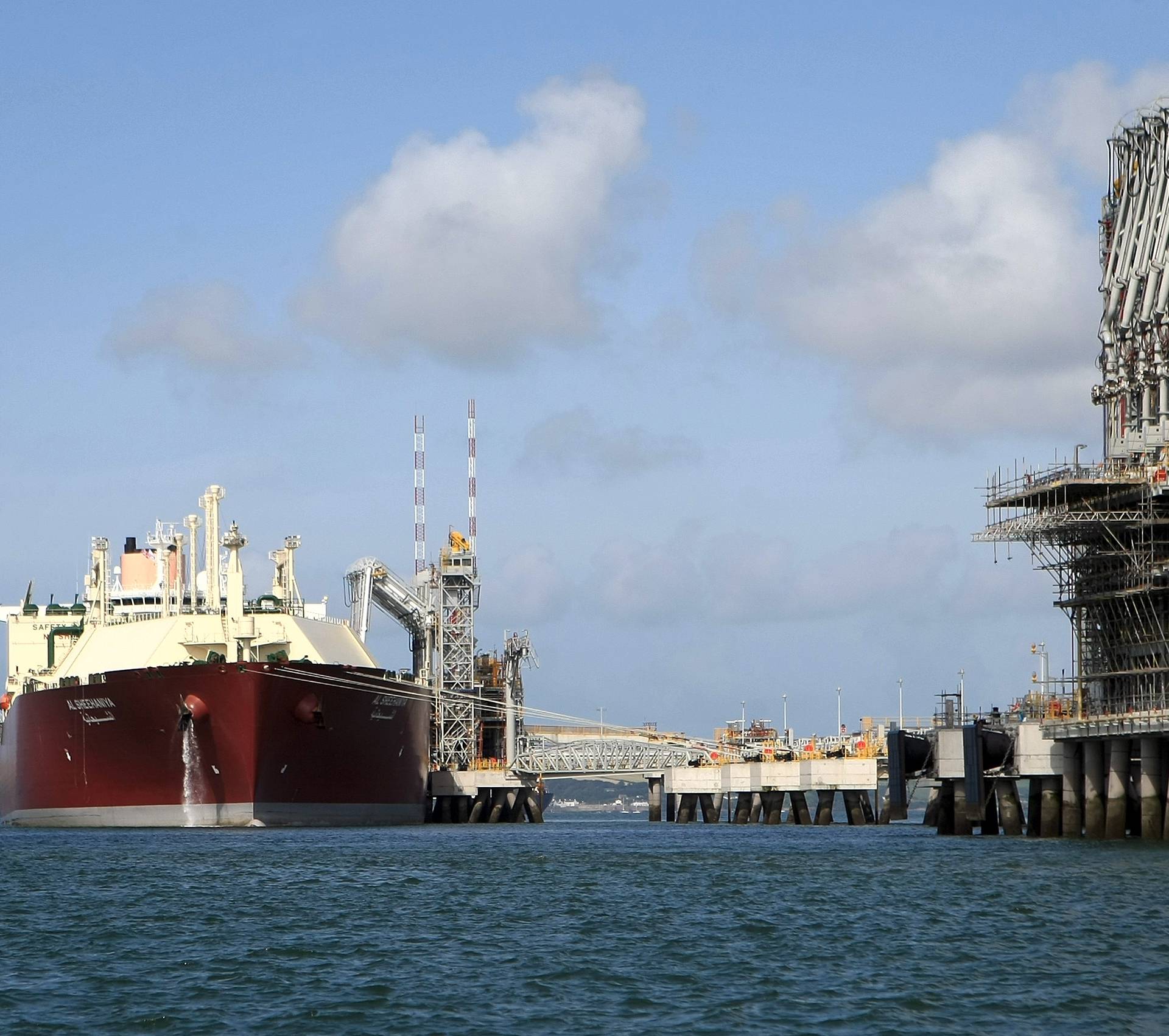 Liquefied Natural Gas (LNG) Terminal in Milford Haven
