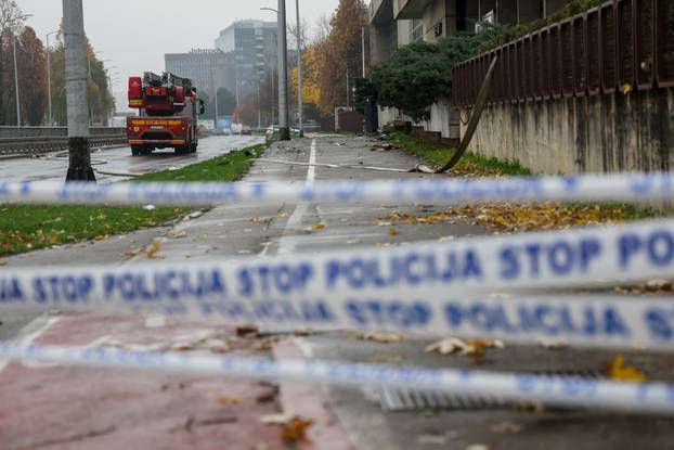 Zagreb: Vjesnikov neboder dva dana nakon požara, policijska istraga u tijeku