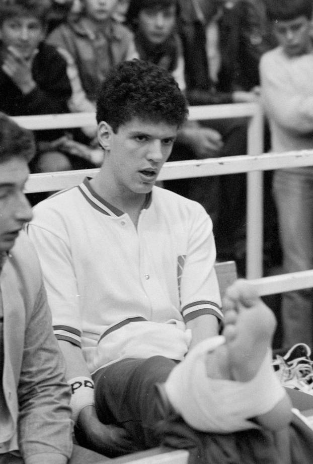 Druga utakmica finala play-offa Prvenstva Jugoslavije 1986. godine, KK Cibona - KK Zadar