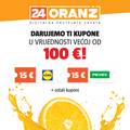 Pretplati se na Oranž i zgrabi kupone u vrijednosti 175 € među kojima su Pevex i Lidl!