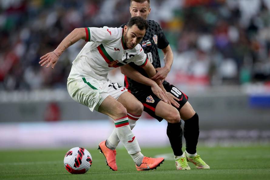 Doha: Prijateljska nogometna utakmica Hrvatska - Bugarska