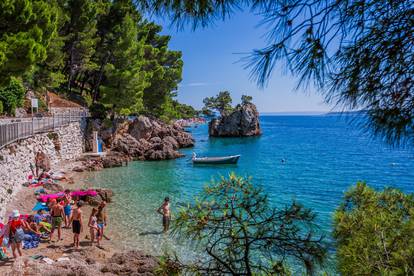 FOTO Brela: Plaža Punta Rata jedan je od simbola Hrvatske