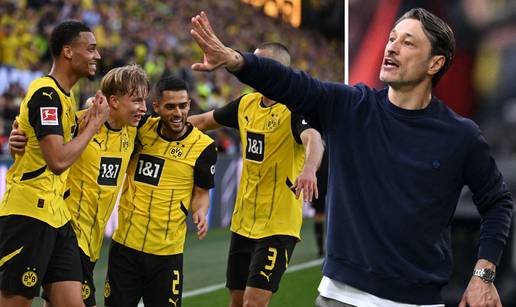VIDEO Dortmund do preokreta u ludnici, Kovač sanja Ligu prvaka