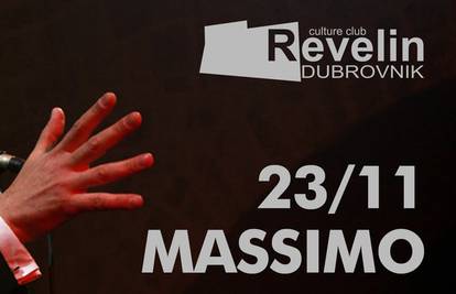 Massimo 23. studenog nastupa u Culture Clubu Revelin!
